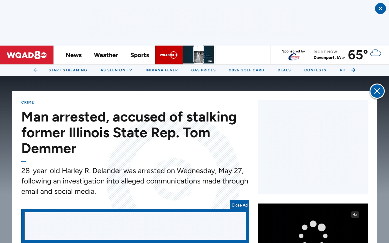 Dixon, Illinois man Harley Delander arrested on felony charges after Facebook post in data center dispute