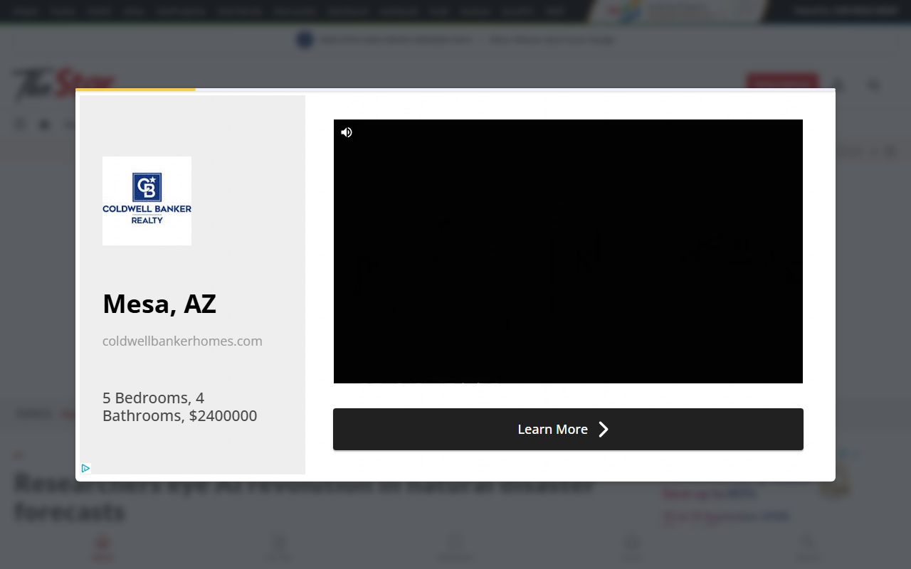Screenshot of The Star's September 11, 2026 report on AI disaster forecasting using NASA Earth data